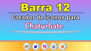 Lee más sobre el artículo Barra 12 – Generador de iconos para redes sociales – Chaturbate