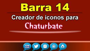 Barra 14 – Generador de iconos para redes sociales – Chaturbate