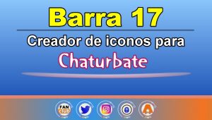 Lee más sobre el artículo Barra 17 – Generador de iconos para redes sociales – Chaturbate
