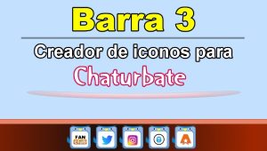 Barra 3 - Generador de iconos para redes sociales - Chaturbate