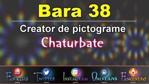 Bara 38 – Generator de pictograme social media pentru Chaturbate