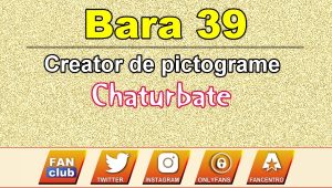 Bara 39 – Generator de pictograme social media pentru Chaturbate