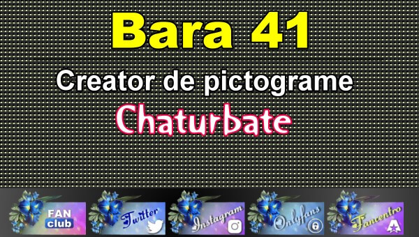 You are currently viewing Bara 41 – Generator de pictograme social media pentru Chaturbate