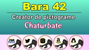 Bara 42 – Generator de pictograme social media pentru Chaturbate