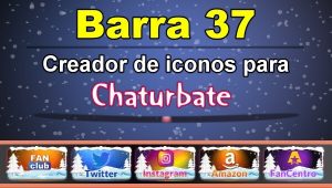 Barra 37 – Generador de iconos para redes sociales – Chaturbate