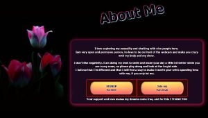 Design 81 - Chaturbate BIO profile already created