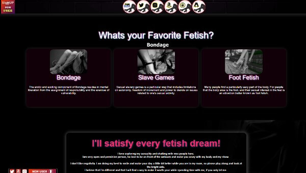 Design 82 - Chaturbate BIO profile already created