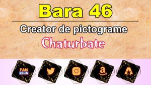 Bara 46 – Generator de pictograme social media pentru Chaturbate