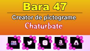 Read more about the article Bara 47 – Generator de pictograme social media pentru Chaturbate