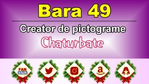 Bara 49 – Generator de pictograme social media pentru Chaturbate