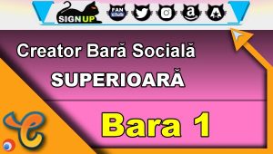 Bara Superioară 1 - Generează pictograme pentru biografia ta pe Chaturbate