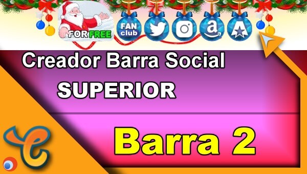 Barra Superior 2 - Generar iconos sociales para tu biografia - Chaturbate