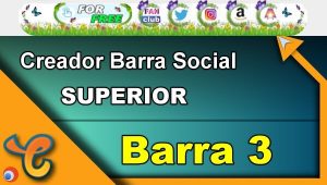 Barra Superior 3 – Generar iconos sociales para tu biografia – Chaturbate