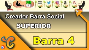 Barra Superior 4 – Generar iconos sociales para tu biografia – Chaturbate
