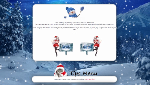 Design 84 - Chaturbate BIO profile already created