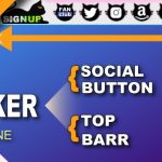 Social Media Top Bar Builder - Online Tool for Chaturbate