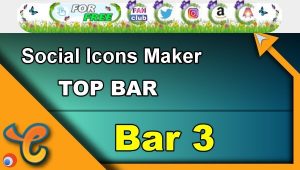 Read more about the article Top Bar 3 – Generate social icons for your Chaturbate BIO
