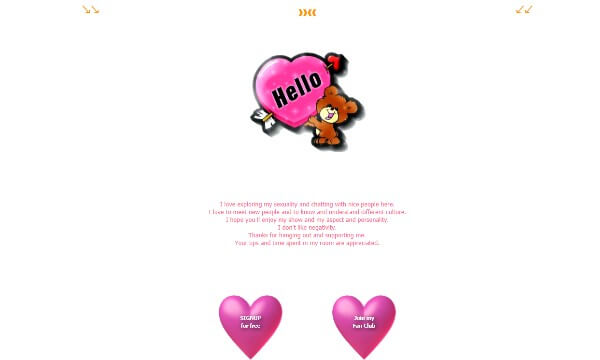 Design 86 - Chaturbate BIO profile already created