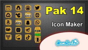 CamSoda – Pak 14 – Social Media Icon Maker Online Tool