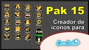 Lee más sobre el artículo CamSoda – Pak 15 – Generador de iconos para tus redes sociales