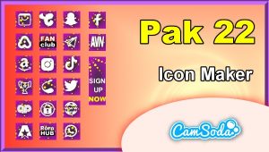 CamSoda – Pak 22 – Social Media Icon Maker Online Tool