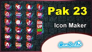 CamSoda – Pak 23 – Social Media Icon Maker Online Tool
