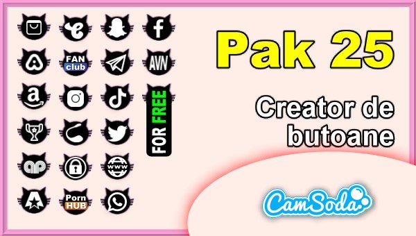 You are currently viewing CamSoda – Pak 25 – Generator de butoane și pictograme social media