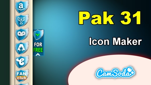 CamSoda - Pak 31 - Social Media Icon Maker Online Tool
