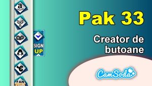 CamSoda - Pak 33 - Generator de butoane și pictograme social media