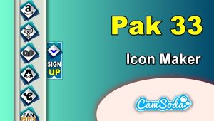CamSoda - Pak 33 - Social Media Icon Maker Online Tool