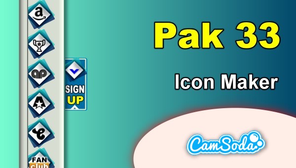 CamSoda - Pak 33 - Social Media Icon Maker Online Tool