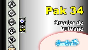 CamSoda - Pak 34 - Generator de butoane și pictograme social media