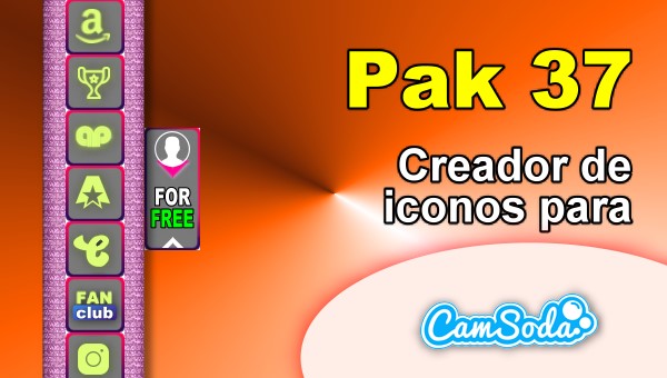 CamSoda - Pak 37 - Generador de iconos para tus redes sociales