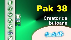 CamSoda - Pak 38 - Generator de butoane și pictograme social media