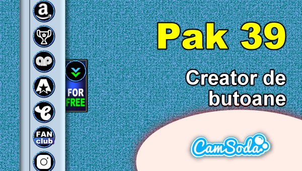 CamSoda - Pak 39 - Generator de butoane și pictograme social media