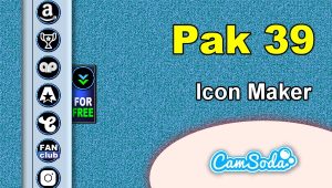 CamSoda - Pak 39 - Social Media Icon Maker Online Tool