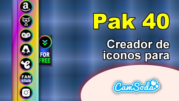 En este momento estás viendo CamSoda – Pak 40 – Generador de iconos para tus redes sociales