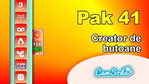 CamSoda – Pak 41 – Generator de butoane și pictograme social media