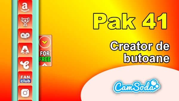 CamSoda - Pak 41 - Generator de butoane și pictograme social media