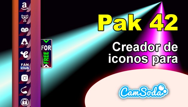 CamSoda - Pak 42 - Generador de iconos para tus redes sociales