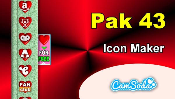 CamSoda - Pak 43 - Social Media Icon Maker Online Tool