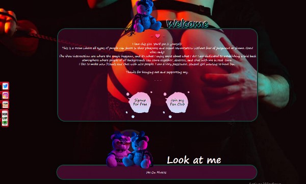 Desen 91 - profil VideoChat deja creat pentru Chaturbate