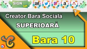 Bara Superioară 10 - Generează pictograme pentru biografia ta pe Chaturbate