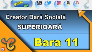 Bara Superioară 11 - Generează pictograme pentru biografia ta pe Chaturbate