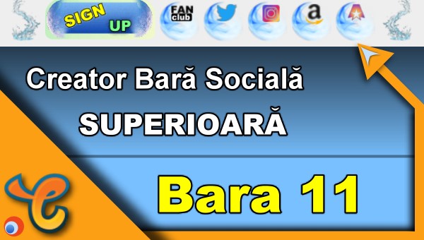 Bara Superioară 11 - Generează pictograme pentru biografia ta pe Chaturbate