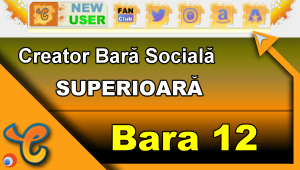 Bara Superioară 12 - Generează pictograme pentru biografia ta pe Chaturbate