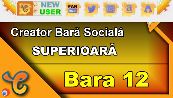 Bara Superioară 14 - Generează pictograme pentru biografia ta pe Chaturbate
