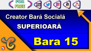 Bara Superioară 15 - Generează pictograme pentru biografia ta pe Chaturbate