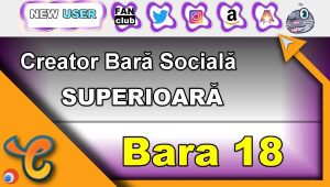 Bara Superioară 18 - Generează pictograme pentru biografia ta pe Chaturbate
