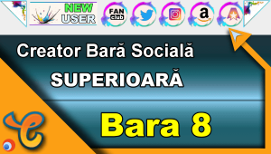 Bara Superioară 8 - Generează pictograme pentru biografia ta pe Chaturbate